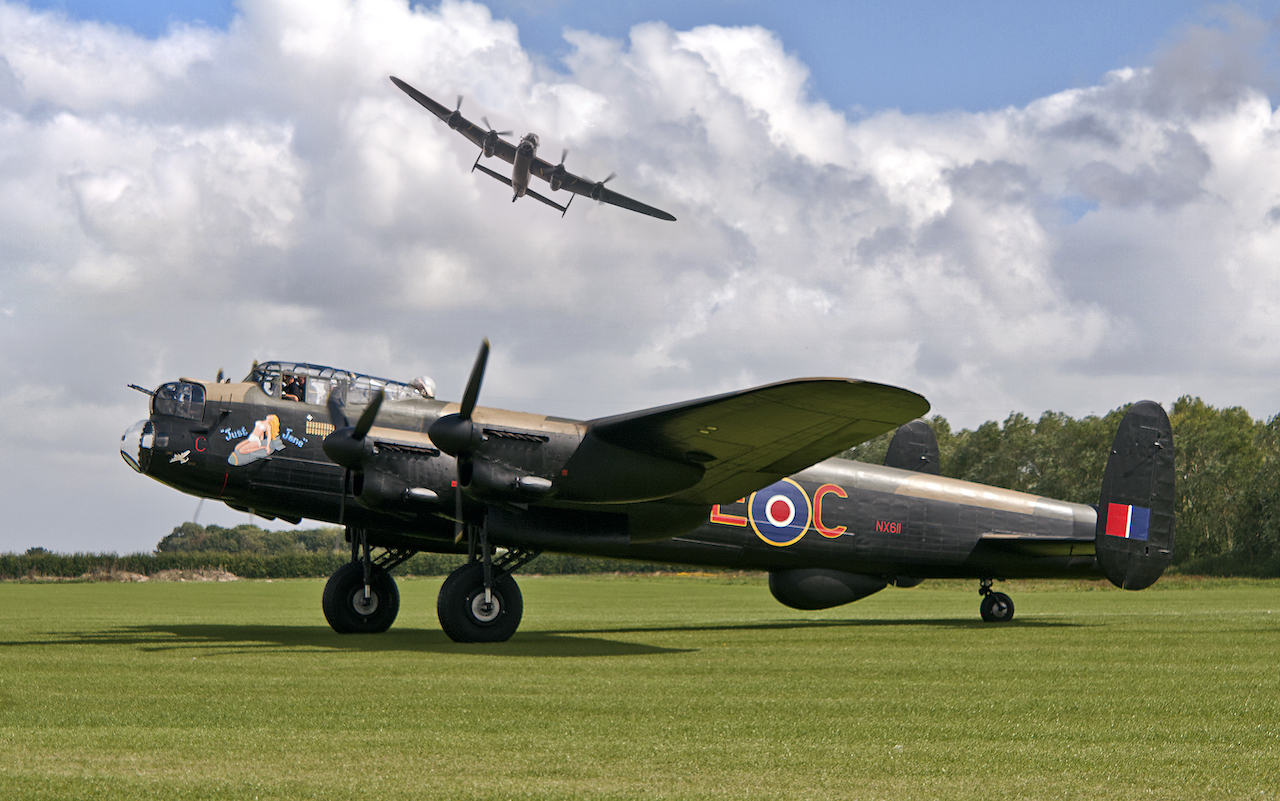 Just Jane Lancaster at RAF East Kirkby
